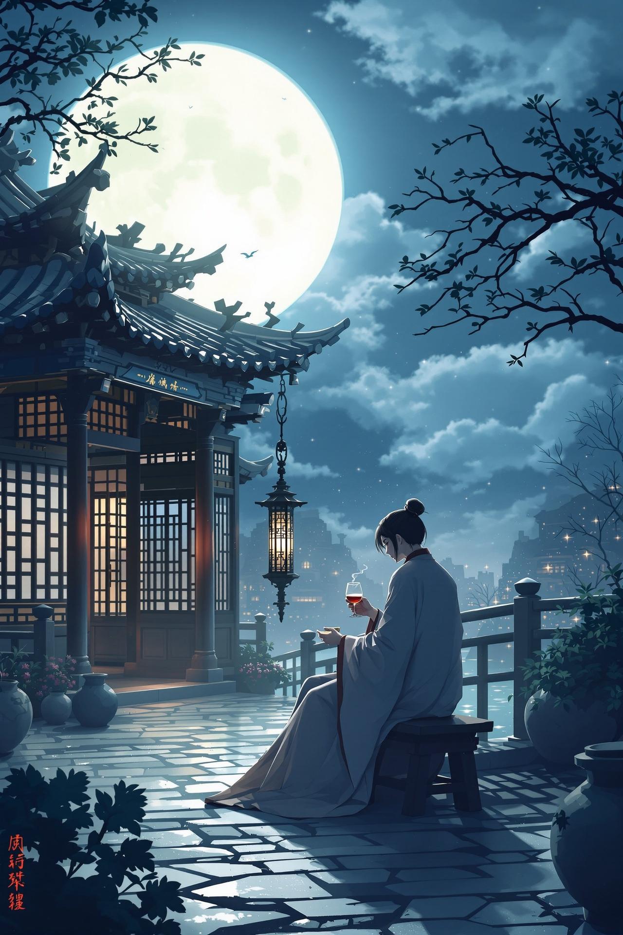 月下独酌 - 樱花动漫里番武侠言情番剧推荐 樱花动漫里番精选番剧 - 月下独酌